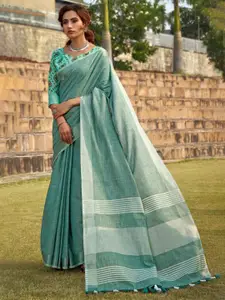 DEVATITHI Linen Blend Saree