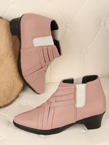 Denill Women Pointed-Toe Wedge Winter Boots