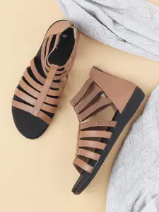 V-WALK Women Gladiators Flats