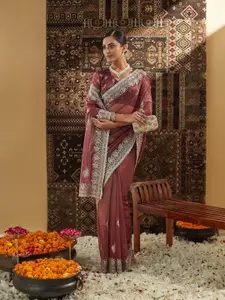 kasee Embellished Beads and Stones Supernet Designer Saree