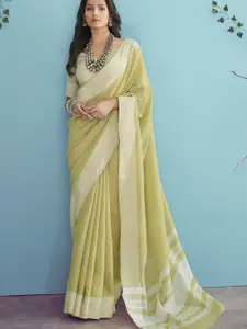 DEVATITHI Linen Blend Saree