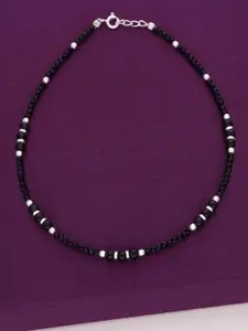 KAI JEWEL Rhodium-Plated Artificial Stones Anklet