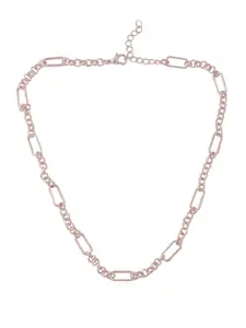 NVR Girls Brass Gold-Plated Necklace