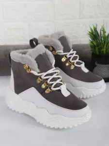 Denill Women High Ankle Winter Boots