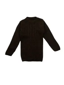 Albion By CnM Girls Cable Knit Woollen Pullover