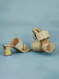 Bata Ethnic Block Sandals