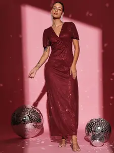 The Roadster Lifestyle Co Self Design Maxi Dress