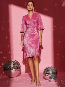 The Roadster Lifestyle Co. Embellished A-Line Dress