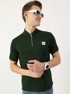 Thomas Scott Men Mandarin Collar T-shirt