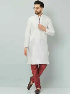 LEMONX Men Regular Pure Silk Kurta with Pyjamas