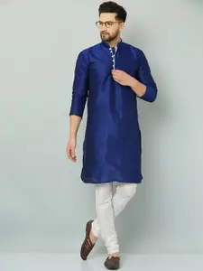 LEMONX Men Regular Pure Silk Kurta with Pyjamas