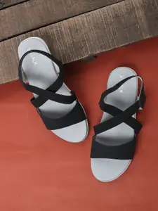 V-WALK Women Open Toe Flats