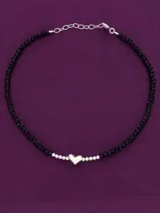 KAI JEWEL Rhodium-Plated Artificial Stones Anklet