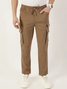 Thomas Scott Men Relaxed Straight Fit Cargos Trousers
