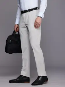 Louis Philippe Men Slim Fit Formal Trousers