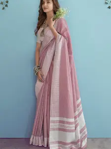 DEVATITHI Linen Blend Saree
