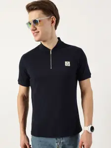 Thomas Scott Men Mandarin Collar T-shirt