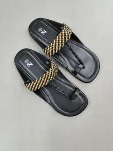THE MADRAS TRUNK Men Synthetic Slip-On Comfort Sandals