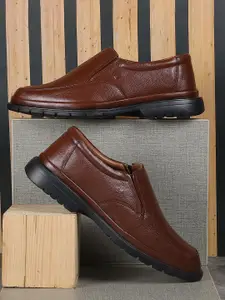 DAVINCHI Men Leather Formal Slip-Ons