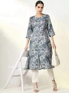 SHOWOFF Women Floral Printed Floral Kurta