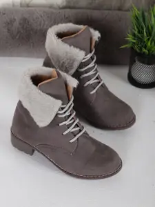 Denill Women High Ankle Winter Boots