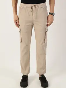 Thomas Scott Men Relaxed Straight Fit Cargos Trousers