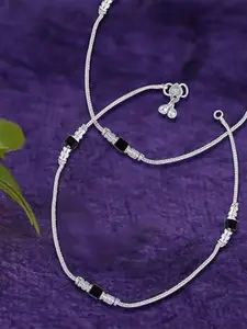 Lila Silver-Plated Anklet