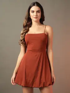 Trend Arrest Fit & Flare Mini Dress