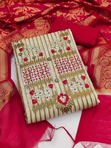 Maroosh Embroidered Unstitched Dress Material