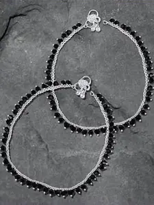 Lila Silver-Plated Anklet