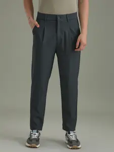 Banana Club Men Pleated Relaxed Trousers