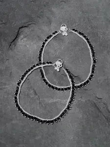 Lila Silver-Plated Anklet