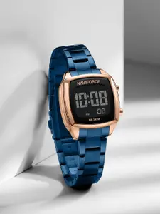 Naviforce Women Dial & Stainless Steel Straps Digital Watch NF5047_RG BE