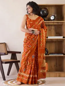 Saree mall Ready to Wear Ikat Sarees