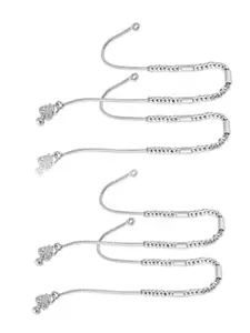 Lila Silver-Plated Anklet