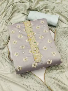 Maroosh Embellished Unstitched Dress Material