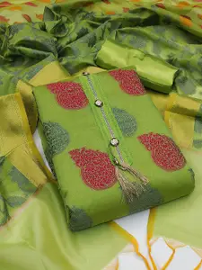 Maroosh Embellished Unstitched Dress Material