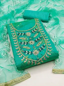 Maroosh Embellished Unstitched Dress Material