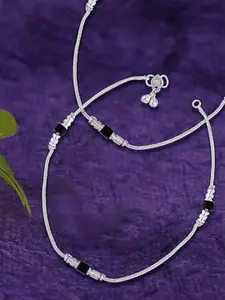 Lila Silver-Plated Anklet