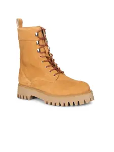 Saint G Women Casual Block-Heeled High Ankle Boots