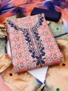 Maroosh Embellished Unstitched Dress Material