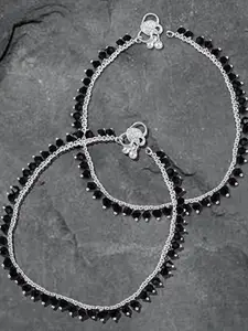 Lila Silver-Plated Anklet