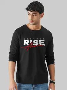 Leotude Men Printed Pockets T-shirt