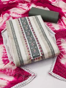 Maroosh Embellished Unstitched Dress Material