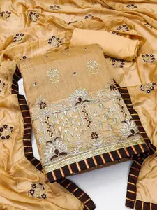 Maroosh Embellished Unstitched Dress Material