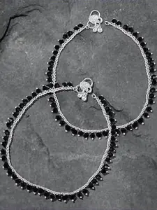 Lila Silver-Plated Anklet