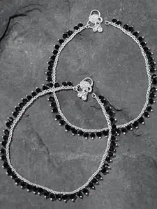 Lila Silver-Plated Anklet