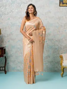 MIMOSA Woven Design Zari Banarasi Saree