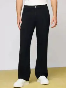 LINARIA Men Boyfriend Fit Slash Knee Jeans