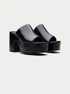 Oroh Leather Party Platform Sandals